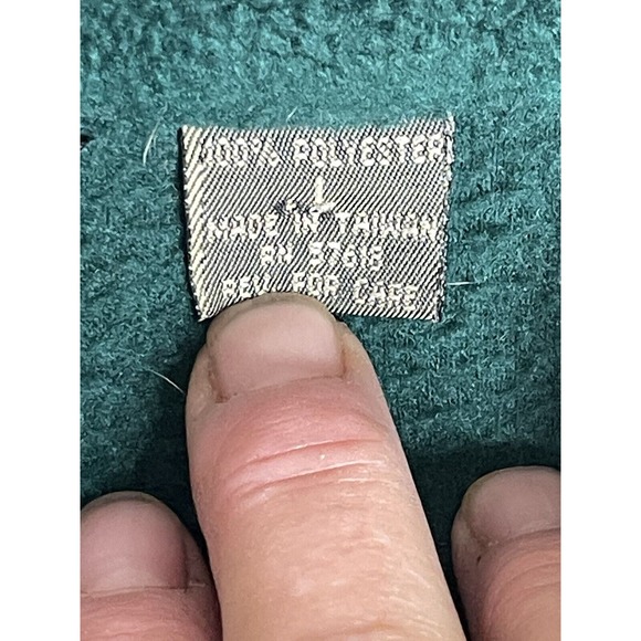 Spindle River Classic Vintage Pullover Mens Size Large Fleece Sweatshirt 1/4Zip - Picture 5 of 9